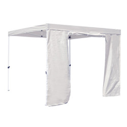 Lateral c/ Porta para Tenda PopUp - Vários Tamanhos e Cores